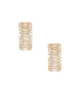 Baguette Diamond Scintillate Hoops