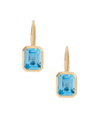 Swiss Blue Topaz Earrings