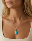Teardrop Turquoise Necklace