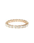 Baguette & Round Diamond Eternity Band