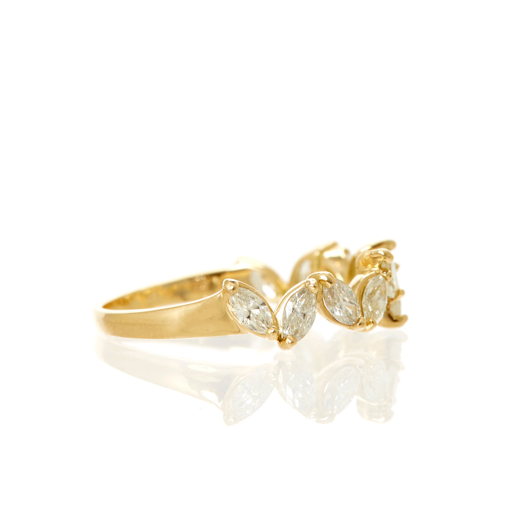 Tawny Diamond Ring