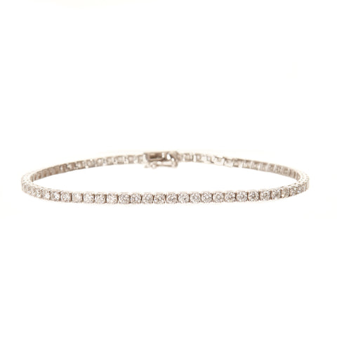 Pave Diamond Chain Link Bracelet