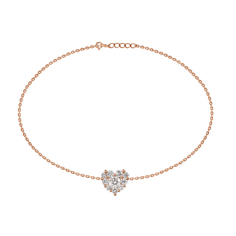 Pave Sweetheart Necklace