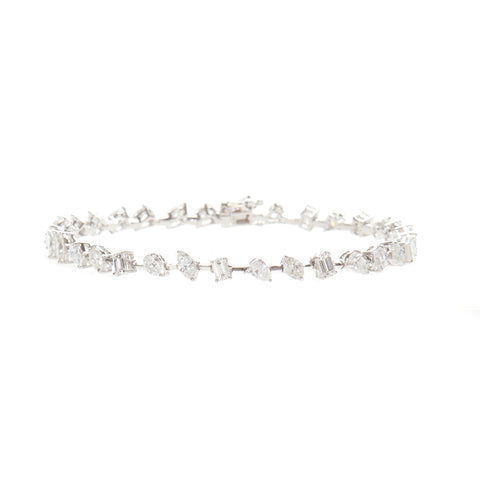 XL Diamond Pave Chain Bracelet