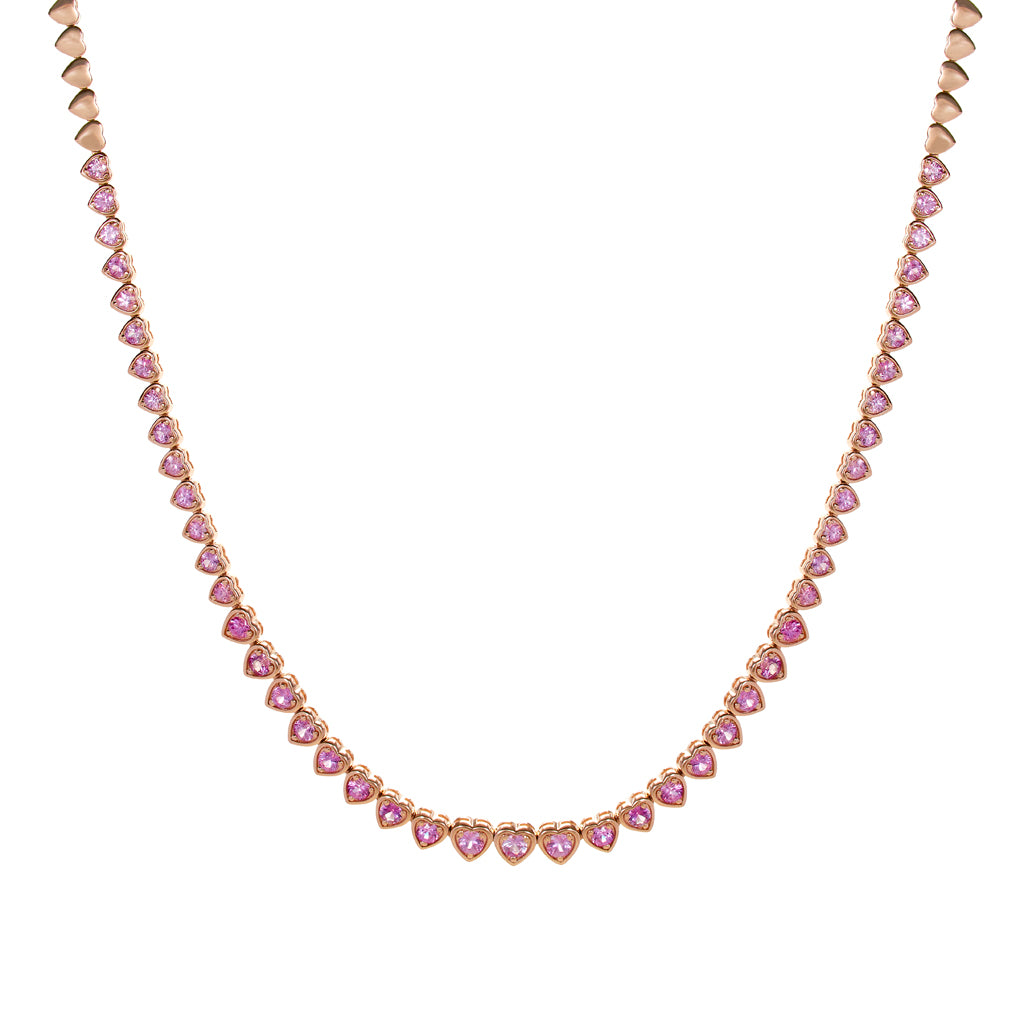 14K White Gold & Diamond Solitaire Necklace (26.9gm) – Virani Jewelers