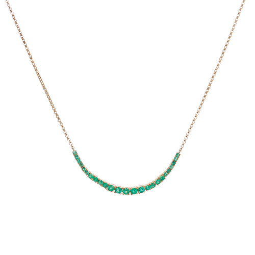 Emerald 'Tem" Necklace