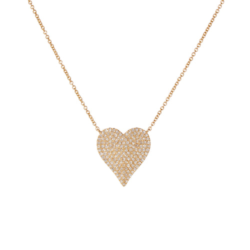 Libby Diamond Heart Necklace