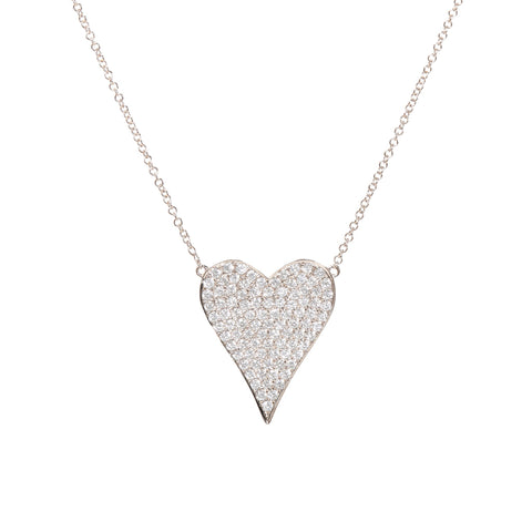 Pressed LOVE Diamond Necklace