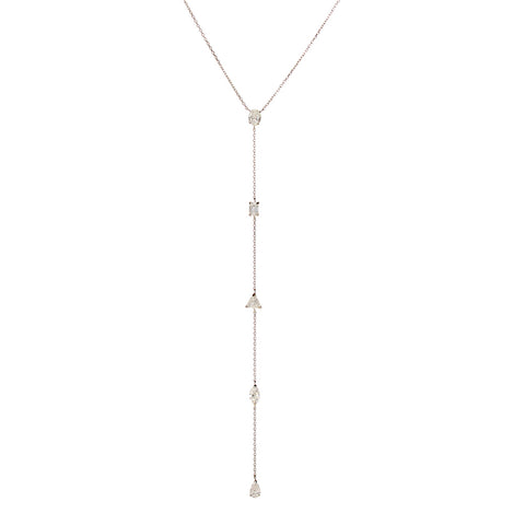 Ava Diamond Heart Necklace