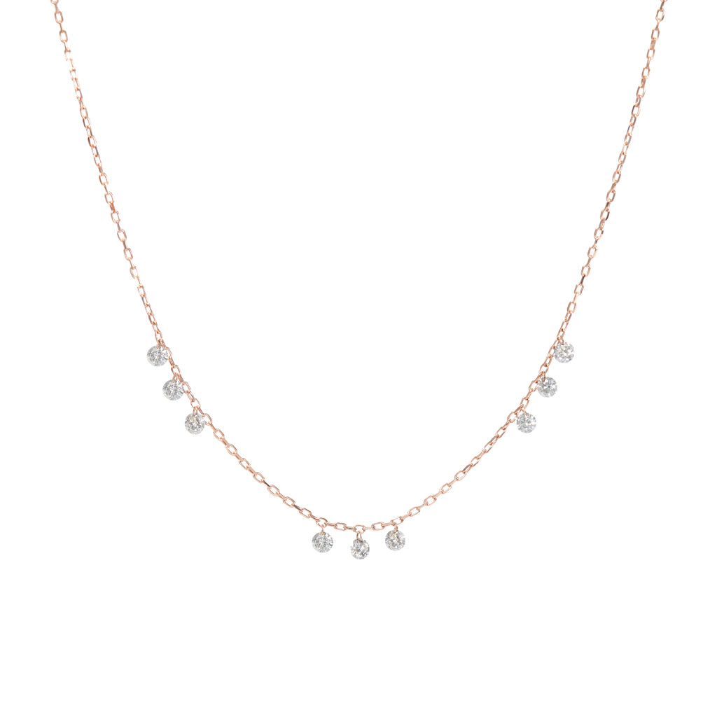 Melissa Floating Diamond Necklace – Kai Linz