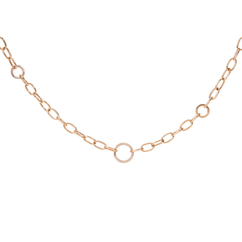 Pave Clasp Chain