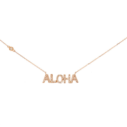 Diamond ALOHA Necklace