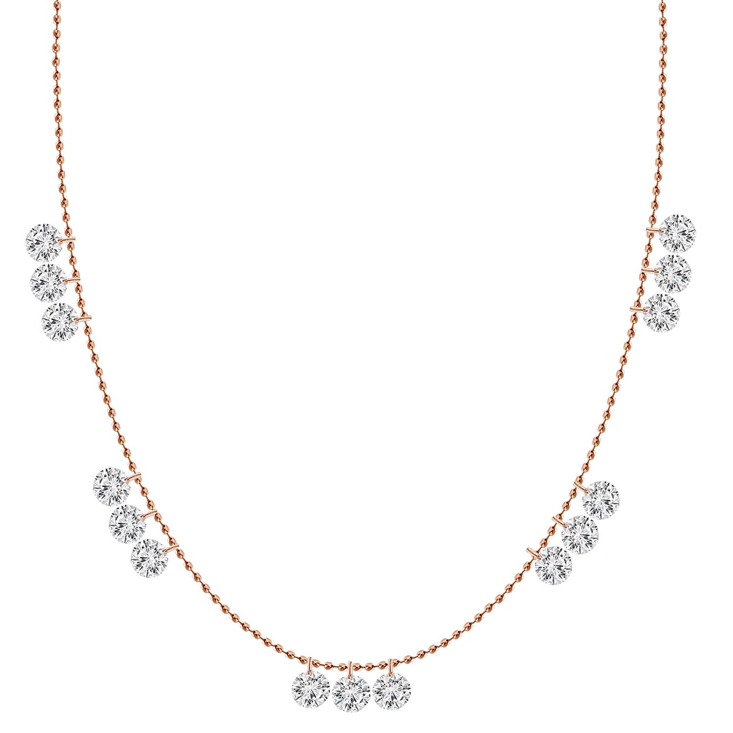 Mia Diamond Drop Necklace
