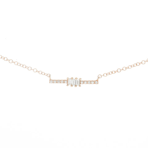 Baguette Link Chain Bracelet