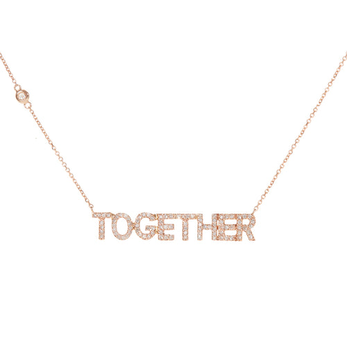Together Letter Necklace