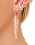 Amelia Feather Earrings