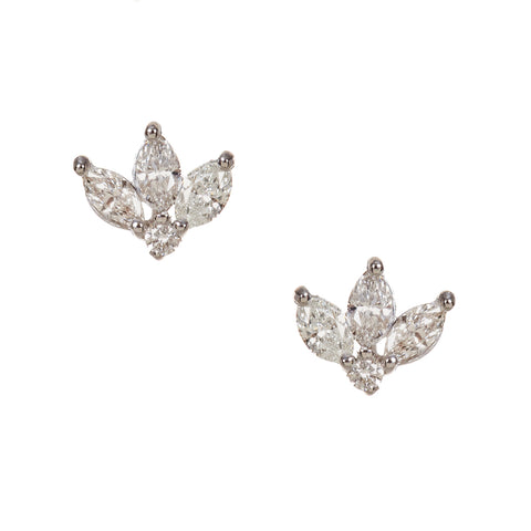 Decadent Diamond Swing Earrings