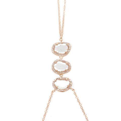 Brooke Slice Diamond Necklace